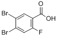 结构式 CAS# 289039-48-1, 4,5-二溴-2-氟苯甲酸