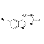 CAS#: 28956-41-4， 3-Methyl-1-(6-Methyl-1,3-Benzothiazol-2-Yl)Urea