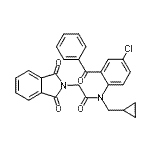 CAS#: 2897-01-0, N-(2-Benzoyl-4-Chlorophenyl)-N-(Cyclopropylmethyl)-2-(1,3-Dioxo-1,3-Dihydro-2H-Isoindol-2-Yl)Acetamide