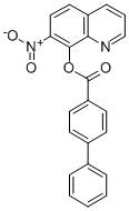 CAS#: 29002-03-7， 4-Biphenylcarboxylic Acid, 7-Nitro-8-Quinolyl Ester