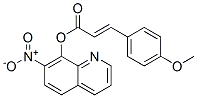 CAS#: 29002-06-0， 3-(4-Methoxyphenyl)Propenoic Acid 7-Nitro-8-Quinolyl Ester