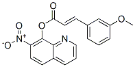 CAS#: 29002-25-3， 3-(3-Methoxyphenyl)Propenoic Acid 7-Nitro-8-Quinolyl Ester