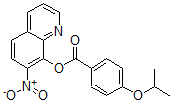 CAS#: 29002-44-6， 7-Nitro-8-Quinolyl 4-Isopropoxybenzoate