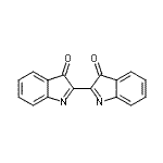 CAS#: 2903-89-1， 3H,3'H-2,2'-Biindole-3,3'-Dione