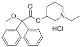 CAS#: 2909-87-7, 2,2-Diphenyl-2-Methoxyacetic Acid (1-Ethyl-3-Piperidyl) Ester Hydrochloride