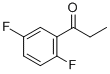 结构式 CAS# 29112-90-1, 1-(2,5-二氟苯基)-1-丙酮