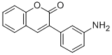 structure of CAS# 292644-31-6, 3-(3-Aminophenyl)-2H-Chromen-2-One;3-(3-AMINOPHENYL)-2H-1-BENZOPYRAN-2-ONE;3-(3-AMINOPHENYL)-2H-CHROMEN-2-ONE;3-(3-AMINO-PHENYL)-CHROMEN-2-ONE
