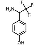CAS#: 294175-07-8， 4-(1-Amino-2,2,2-Trifluoroethyl)Phenol