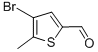 structure of CAS# 29421-75-8, 4-Bromo-5-Methyl-2-Thiophenecarboxaldehyde;4-Bromo-5-Methylthiophene-2-Carboxadehyde;4-Bromo-5-Methylthiophene-2-Carbaldehyde