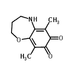 CAS#: 29441-90-5， 6,9-Dimethyl-2,3,4,5-Tetrahydro-1,5-Benzoxazepine-7,8-Dione