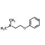 CAS#: 29449-98-7， N,N-Dimethyl-2-(4-Pyridinyloxy)Ethanamine