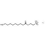 CAS#: 29454-06-6， Decanoic Acid, 2-Sulfoethyl Ester, Sodium Salt (1:1)
