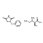 CAS#: 29583-07-1， L-Isoleucine - 1-(Phenylsulfanyl)-2,4-Imidazolidinedione (1:1)