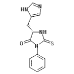 CAS#: 29635-98-1， (5S)-5-(1H-Imidazol-5-Ylmethyl)-3-Phenyl-2-Thioxo-4-Imidazolidinone