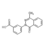 CAS#: 296790-56-2， 3-(4-Methyl-1-Oxo-2(1H)-Phthalazinyl)Benzoic Acid