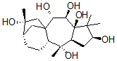 CAS#: 29708-82-5， Grayanotoxane-3beta,5,6beta,7alpha,10,16-Hexol
