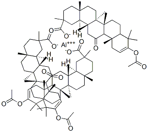 CAS#: 29728-34-5， Aluminium 3-Acetoxy-11-Oxoolean-2-Ene-29-Oate