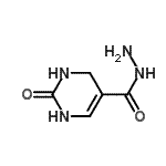 CAS 登录号：2974-19-8， 2-氧代-1,2,3,4-四氢-5-嘧啶甲酰肼