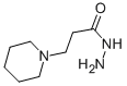 structure of CAS# 29800-31-5, 3-Piperidin-1-Yl-Propionic Acid Hydrazide;3-(1-Piperidin-1-Iumyl)Propanehydrazide;3-Piperidin-1-Ium-1-Ylpropionohydrazide;Zinc00266168