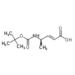 CAS#: 299182-03-9， (2E,4R)-4-({[(2-Methyl-2-Propanyl)Oxy]Carbonyl}Amino)-2-Pentenoic Acid