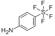 structure of CAS# 2993-24-0, (Oc-6-21)-(4-Aminophenyl)Pentafluoro-Sulfur;1-Amino-4-(Pentafluoro Sulfanyl) Benzene;4-Aminophenylsulphur Pentafluoride 98+%;4-AMINOPHENYLSULPHUR PENTAFLUORIDE