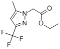 structure of CAS# 299405-24-6, (5-Methyl-3-Trifluoromethyl-Pyrazol-1-Yl)-Acetic Acid Ethyl Ester;(5-METHYL-3-TRIFLUOROMETHYL-PYRAZOL-1-YL)-ACETIC ACID ETHYL ESTER;1-(2-Ethoxy-2-Oxoethyl)-5-Methyl-3-(Trifluoromethyl)-1H-Pyrazole;Ethyl [5-Methyl-3-(Trifluoromethyl)-1H-Pyrazol-1-Yl]Acetate