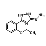 CAS#: 299440-08-7， (3Z)-5-(2-Ethoxyphenyl)-3-Hydrazono-2,3-Dihydro-1H-1,2,4-Triazole
