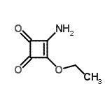 CAS#: 29950-12-7， 3-Amino-4-Ethoxy-3-Cyclobutene-1,2-Dione