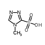 CAS#: 29982-43-2， 4-Methyl-4H-1,2,4-Triazole-3-Sulfonic Acid