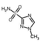 CAS#: 29982-50-1， 1-Methyl-1H-1,2,4-Triazole-3-Sulfonamide