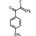 CAS 登录号：30005-15-3， 2-氟-1-(4-甲基苯基)-2-丙烯-1-酮