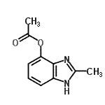 CAS#: 300686-53-7， 2-Methyl-1H-Benzimidazol-4-Yl Acetate