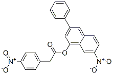 CAS#: 30069-73-9， 7-Nitro-3-Phenyl-1-Naphthyl 4-Nitrophenylacetate