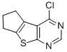 structure of CAS# 300816-22-2, 4-Chloro-6,7-Dihydro-5H-Cyclopenta[4,5]Thieno[2,3-d]Pyrimidine;5H-CYCLOPENTA[4,5]THIENO[2,3-D]PYRIMIDINE, 4-CHLORO-6,7-DIHYDRO-;4-CHLORO-6,7-DIHYDRO-5H-CYCLOPENTA[4,5]THIENO[2,3-D]PYRIMIDINE;4-CHLORO-2,3-DIHYDRO-1H-8-THIA-5,7-DIAZA-CYCLOPENTA[A]INDENE