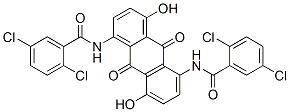CAS#: 30124-48-2， N,N'-(9,10-Dihydro-4,8-Dihydroxy-9,10-Dioxoanthracene-1,5-Diyl)Bis(2,5-Dichlorobenzamide)