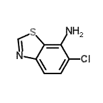 CAS#: 30132-84-4， 6-Chloro-1,3-Benzothiazol-7-Amine