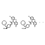 CAS#: 301648-08-8， trans-1-[(1E)-1-Cycloocten-1-Ylmethyl]-4-{[(2,7-Dichloro-9H-Xanthen-9-Yl)Carbonyl]Amino}-1-Ethylpiperidinium Iodide (1:1)