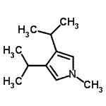 CAS#: 30165-41-4， 3,4-Diisopropyl-1-Methyl-1H-Pyrrole