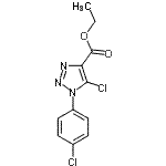 CAS#: 30165-93-6， Ethyl 5-Chloro-1-(4-Chlorophenyl)-1H-1,2,3-Triazole-4-Carboxylate