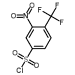 CAS#: 301856-45-1， 3-Nitro-4-(Trifluoromethyl)Benzenesulfonyl Chloride