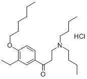 CAS#: 30195-66-5， 3-(Dibutylamino)-1-(3-Ethyl-4-Hexoxyphenyl)Propan-1-One Hydrochloride