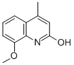 structure of CAS# 30198-01-7, 2-Hydroxy-4-Methyl-8-Methoxyquinoline;8-Methoxy-4-Methyl-Carbostyril;Ux00005683;Idi1_007653