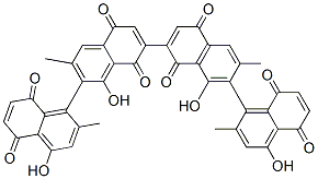 CAS#: 30276-87-0， 8-Hydroxy-2-[8-Hydroxy-7-(4-Hydroxy-2-Methyl-5,8-Dioxonaphthalen-1-Yl)-6-Methyl-1,4-Dioxonaphthalen-2-Yl]-7-(4-Hydroxy-2-Methyl-5,8-Dioxonaphthalen-1-Yl)-6-Methylnaphthalene-1,4-Dione