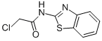 结构式 CAS# 3028-02-2, N-(1,3-苯并噻唑-2-基)-2-氯乙酰胺