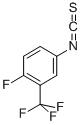 结构式 CAS# 302912-43-2, 4-氟-3-(三氟甲基)苯基异硫氰酸酯