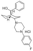 CAS#: 30297-93-9， 8-[4-(4-Fluorophenyl)Piperazin-1-Yl]-9-Phenylbicyclo[3.3.1]Nonan-9-Ol Hydrochloride