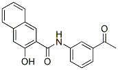 CAS 登录号：30366-97-3， N-(3-乙酰基苯基)-3-羟基萘-2-甲酰胺