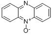 structure of CAS# 304-81-4, Phenazine-N-Oxide;Phenazine, 5-Oxide;Phenazine, N-Monoxide;Wln: T C666 Bn Inj Bo