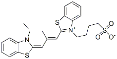 CAS#: 30457-66-0， 2-[3-(3-Ethyl-3H-Benzothiazol-2-Ylidene)Isobut-1-Enyl]-3-(4-Sulphonatobutyl)Benzothiazolium