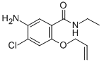 CAS#: 30509-89-8， 5-Amino-4-Chloro-N-Ethyl-2-Prop-2-Enoxybenzamide